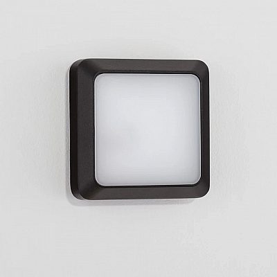 Fassaadivalgusti Nova Luce Appia must 230V 5W 367lm IP54 830