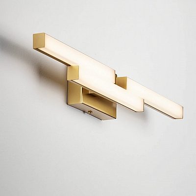 Wall light Nova Luce Atom gold 14W 1342lm IP44 840