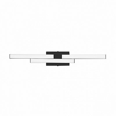 Seinavalgusti Nova Luce Atom must 14W 1342lm IP44 840