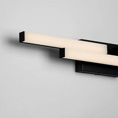 Wall light Nova Luce Atom black 14W 1342lm IP44 840