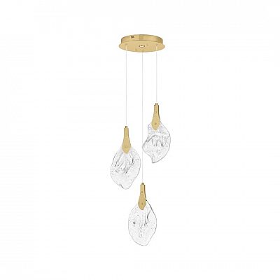 Pendant lamp Nova Luce Bellina transparent 10W 324lm IP20 TRIAC 3000K warm white