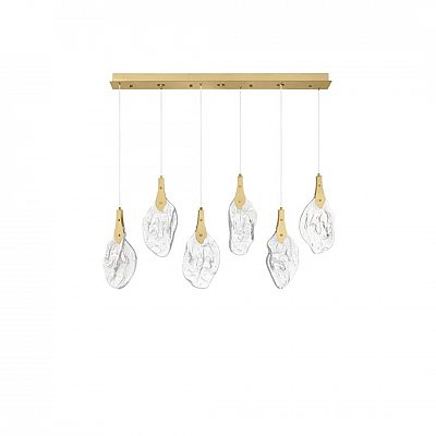 Pendant lamp Nova Luce Bellina transparent 24W 812lm IP20 TRIAC 3000K warm white