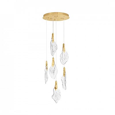 Pendant lamp Nova Luce Bellina transparent 24W 812lm IP20 TRIAC 3000K warm white