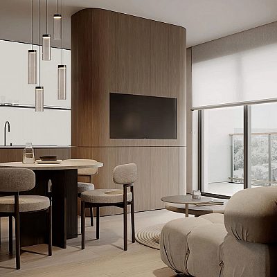 Подвесной светильник Nova Luce Brielle 5 прозрачный / черный 230V 29W 930lm IP20 830