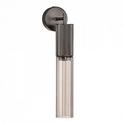Seinavalgusti Nova Luce Brielle läbipaistev / must 230V 5W 181lm IP20 830