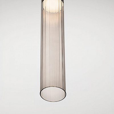 Pendant lamp Nova Luce Brielle transparent / black 230V 6W 282lm IP20 3000K warm white