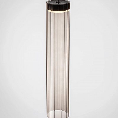 Pendant lamp Nova Luce Brielle transparent / black 230V 6W 282lm IP20 3000K warm white
