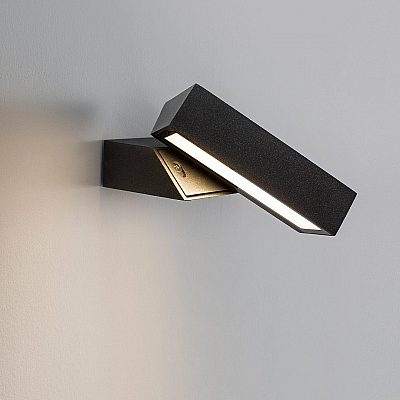 Fassaadivalgusti Nova Luce Brin must 230V 10W 341lm IP65 830