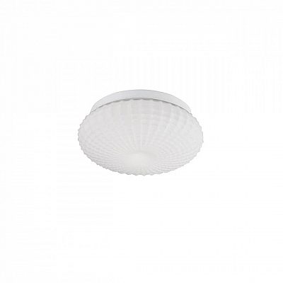 Ceiling lamp Nova Luce Clam white E27 IP44