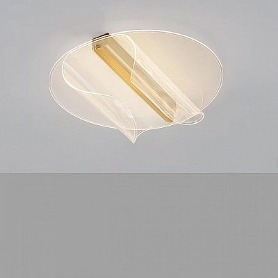 Kattovalaisin Nova Luce Copo läpinäkyvä 20W 2118lm IP20 TRIAC 3000K lämmin valkoinen