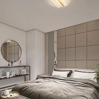 Kattovalaisin Nova Luce Copo läpinäkyvä 20W 2118lm IP20 TRIAC 3000K lämmin valkoinen