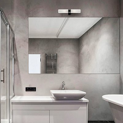 Wall light Nova Luce Corb black / white CRI80 E14 IP44