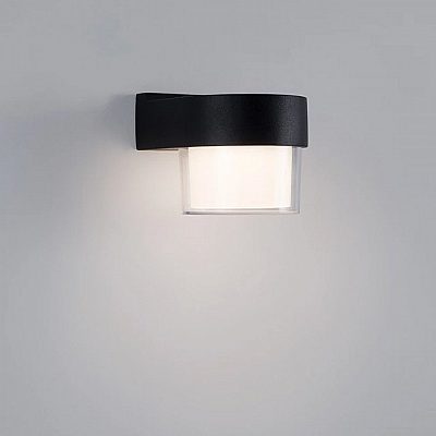 Fassaadivalgusti Nova Luce Darf must 230V 5W 420lm IP65 830