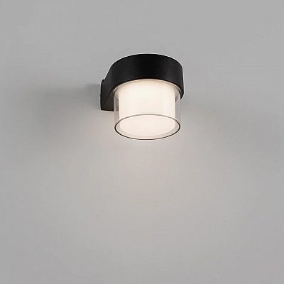Fassaadivalgusti Nova Luce Darf must 230V 5W 420lm IP65 830