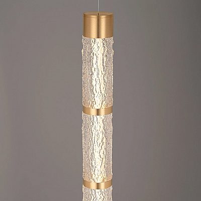 Floor lamp Nova Luce Decora transparent / golden 31W 2249lm IP20 switch dimmer 830