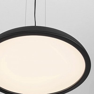 Pendant lamp Nova Luce Felicia black 230V 44W 3051lm IP20 TRIAC 3000K warm white