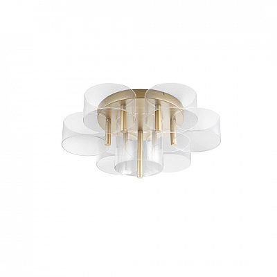 Ceiling lamp Nova Luce Gatlin transparent 230V 41W 2100lm IP20 TRIAC 3000K warm white