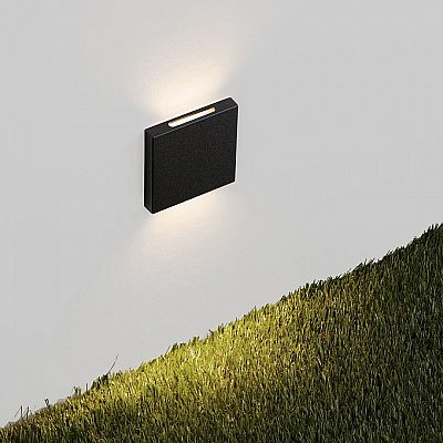 Süvistatav fassaadivalgusti Nova Luce Goz must 2W 36lm IP65 830