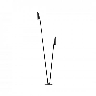 Pollarvalgusti Nova Luce Mabel 2 must 17W 1190lm IP54 3000K soe valge