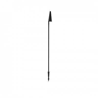 Bollard light Nova Luce Mabel black 8,5W 590lm 36° IP54 3000K warm white