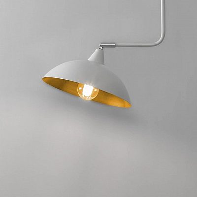 Подвесной светильник Nova Luce Mirba белый / золотой 230V E27 IP20