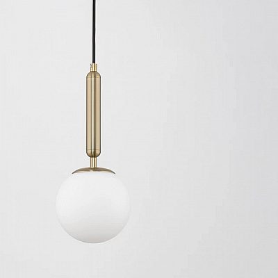 Pendant lamp Nova Luce Monet white / golden 230V 12W E27 IP20
