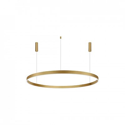 Riippuvalaisin Nova Luce Motif kultainen 80W 6000lm IP20 TRIAC 3000K lämmin valkoinen