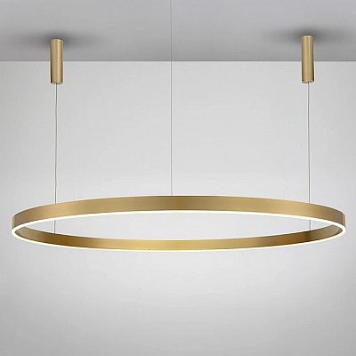 Подвесной светильник Nova Luce Motif золотой 80W 6000lm IP20 TRIAC 3000K теплый белый