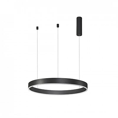 Подвесной светильник Nova Luce Motif черный 40W 2800lm IP20 TRIAC 3000K теплый белый