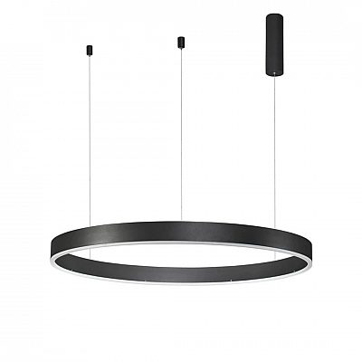 Подвесной светильник Nova Luce Motif черный 60W 4165lm IP20 TRIAC 3000K теплый белый