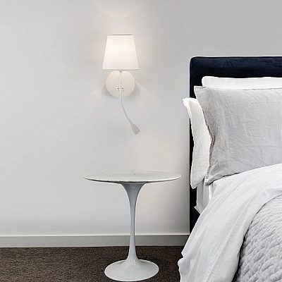 Seinavalgusti Nova Luce Nia 8 W + E14 valge 230V 8W 180lm IP20 830