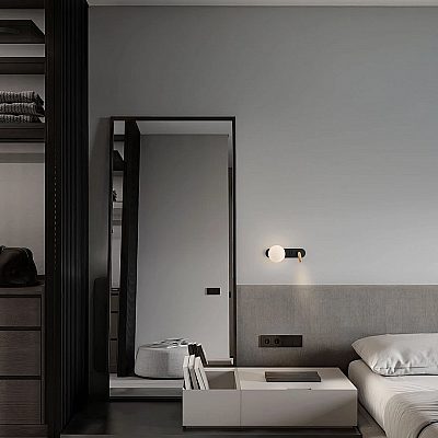 Wall light Nova Luce Noble 8 W + G9 black / golden 230V 8W 182lm IP20 830