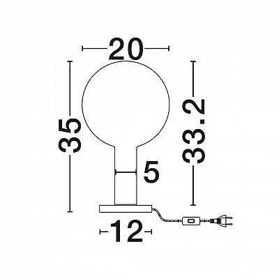 Lauavalgusti Nova Luce Nostos hall / valge 230V 3W 165lm IP20 DIMMABLE 830