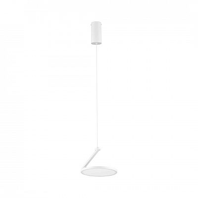 Riippuvalaisin Nova Luce Opi valkoinen 230V 14W 1093lm 72° IP20 3000K lämmin valkoinen