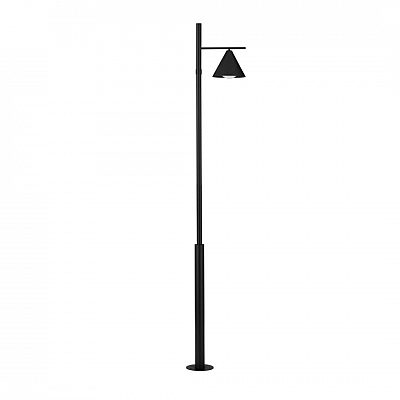 Pollarivalaisin Nova Luce Orix musta E27 IP65