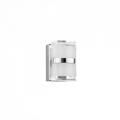 Настенный светильник Nova Luce Sabia хром / белый 10W 1026lm IP44 830