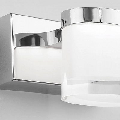 Настенный светильник Nova Luce Sabia хром / белый 5W 1026lm IP44 2530
