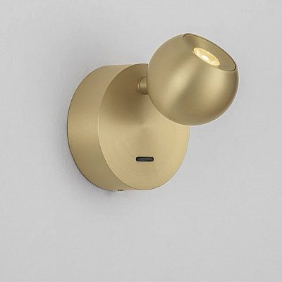 Wall light Nova Luce Sfera gold 230V 6W 390lm IP20 830