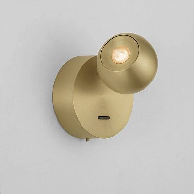Wall light Nova Luce Sfera gold 230V 6W 390lm IP20 830