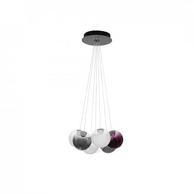Riippuvalaisin Nova Luce Silenzio harmaa 41W 2093lm IP20 TRIAC 3000K lämmin valkoinen