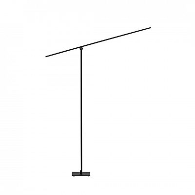 Lattiavalaisin Nova Luce Tenso musta 24W 909lm IP20 DIMMABLE 3000K lämmin valkoinen