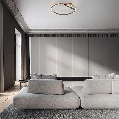 Ceiling lamp Nova Luce Tilia gold 380W 2242lm CRI80 E27 IP20 TRIAC 2700K, 3000K, 4000K