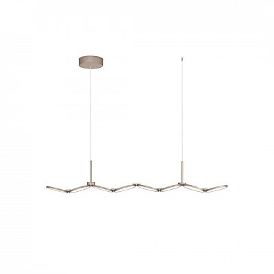 Pendant lamp Nova Luce Vea gold 230V 47W 2374lm IP20 Dip Switch 2700 K - 3000 K