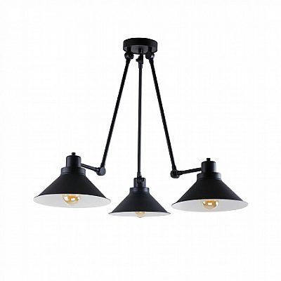 Rippvalgusti Nowodvorski Lighting Techno III must E27