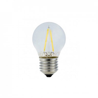 LED-lamppu Optonica Filament G45 230V 2W 250lm E27 300° IP20 827