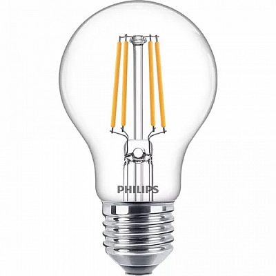 LED-lamppu PHILIPS Filament A60 230V 4,3W 470lm E27 360° 2700K lämmin valkoinen