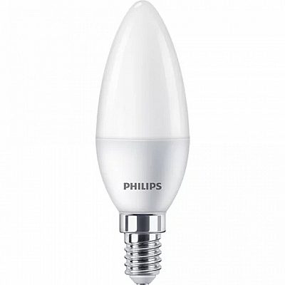 LED lamp PHILIPS küünal B35 4,9W 470lm E14 IP20 827