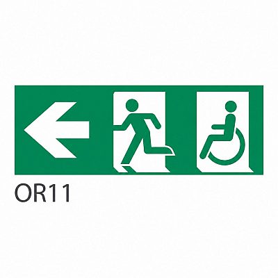 Emergency light INTELIGHT Pictogram OR11
