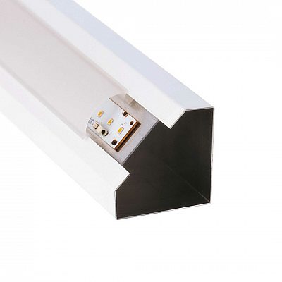 Alumiiniumprofiil LUZ NEGRA Monaco 2m valge