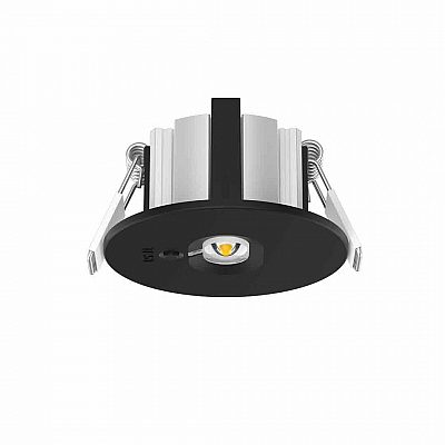 Emergency light Prolumen 3W 3h AT DALI black 230V 3.5W 450lm IP20 750